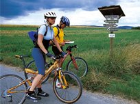 Fahrradfahren im Frankenwald / Presseck