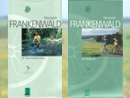Broschüre Titelblatt Mountainbiking im Frankenwald